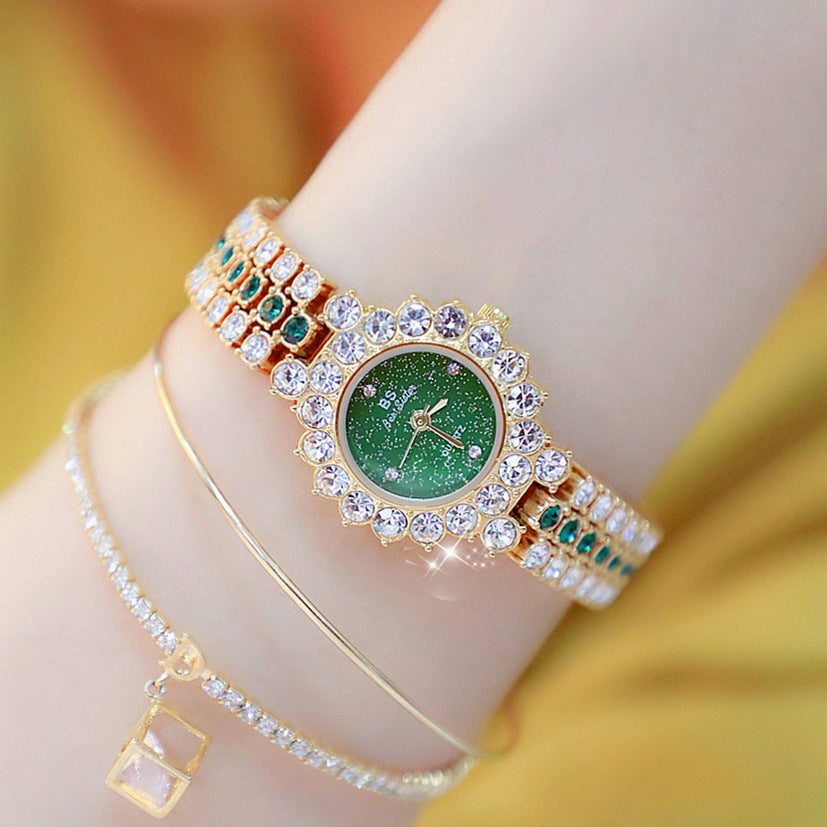 Multicolor Luxury Women's Quartz Wristwatch