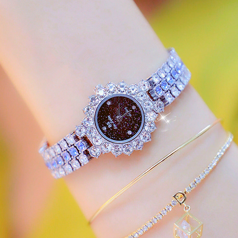Multicolor Luxury Women's Quartz Wristwatch