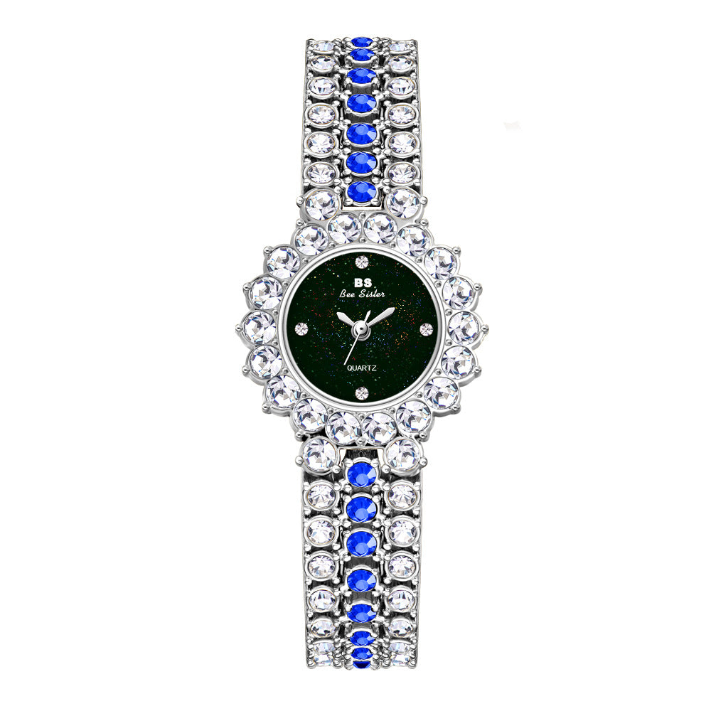 Multicolor Luxury Women's Quartz Wristwatch