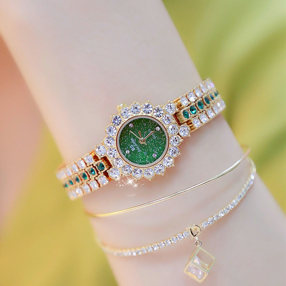 Multicolor Luxury Women's Quartz Wristwatch