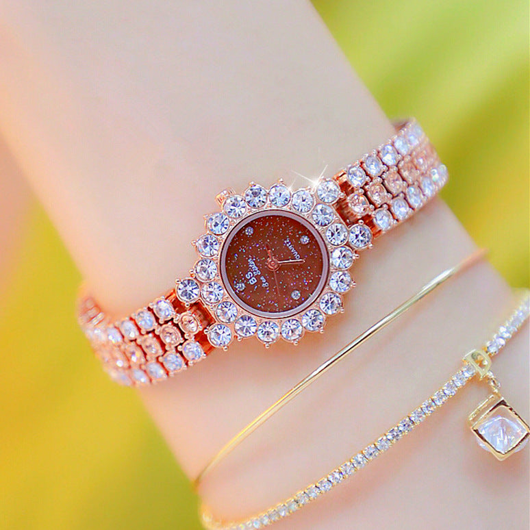 Multicolor Luxury Women's Quartz Wristwatch