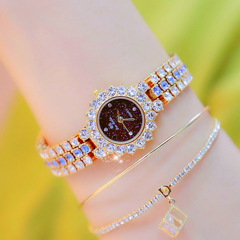 Multicolor Luxury Women's Quartz Wristwatch