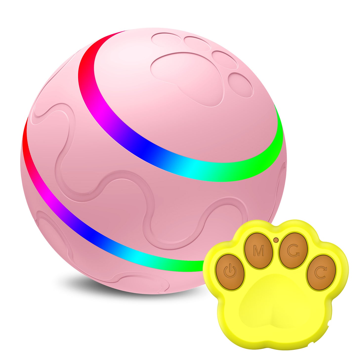 Automatic Rotating Cat Toy Ball