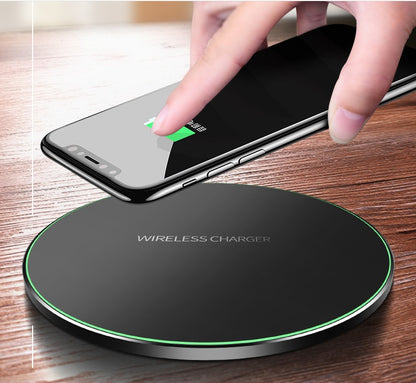 Wireless Fast Charger for iPhone & Samsung