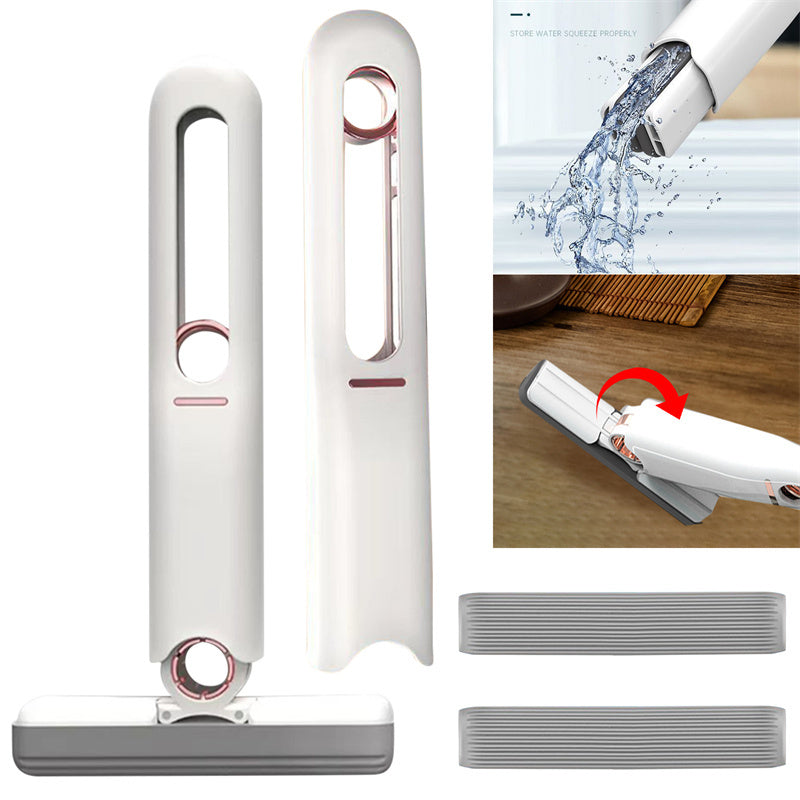 Mini Mop – Portable Sponge Squeeze Cleaner for Floor, Car & Home Use