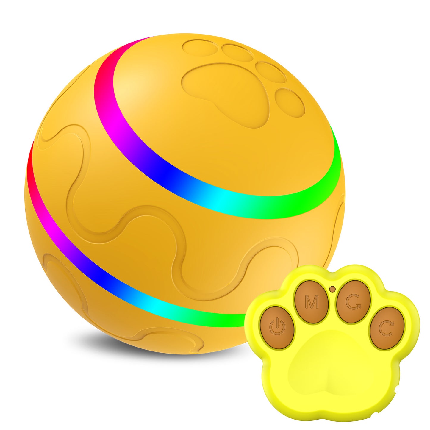 Automatic Rotating Cat Toy Ball
