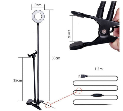 LED Selfie Ring Light with Stand